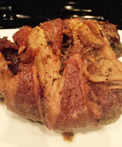 Recipe Bacon Wrapped Turkey Thigh