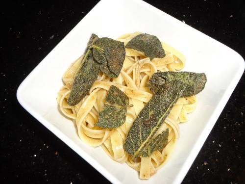 Recipe Brown Butter and Sage Pasta