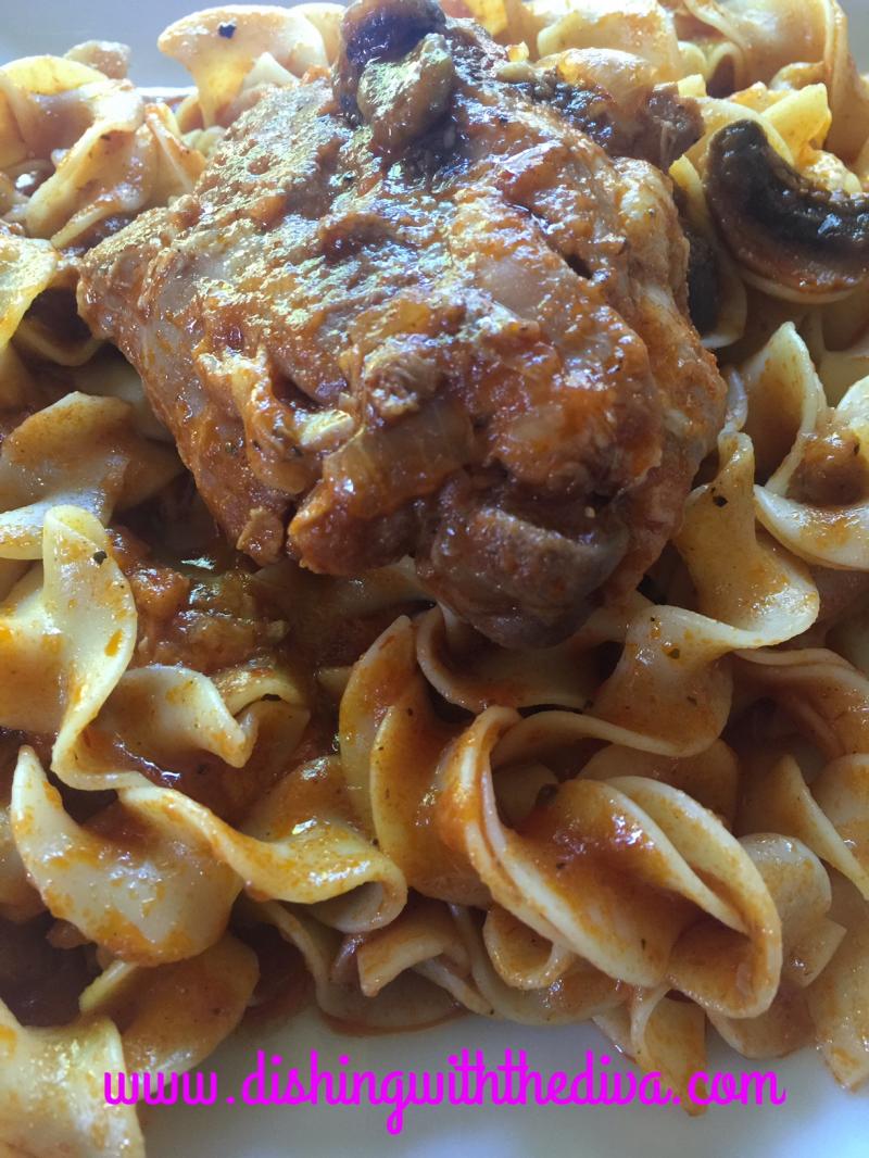 Recipe Chicken Cacciatore in The Slow Cooker